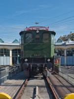 Drehscheibentag Lokwelt Freilassing Altbau-Elektrolokomotive E 16 07