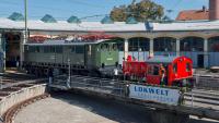 Drehscheibentag Lokwelt Freilassing Altbau-Elektrolokomotive