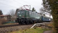 Dampflokomotive 001 180-9 in der Lokwelt Freilassing Elektrolok